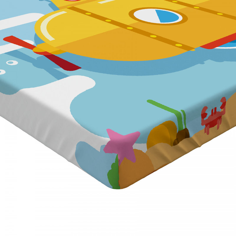 Drap-housse sous le sous-marin, Drap-housse de taille simple