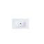 Ceramic Glossy White Sink - Integrated, Easy To Clean, Hygienic Exquisite Low Temperature