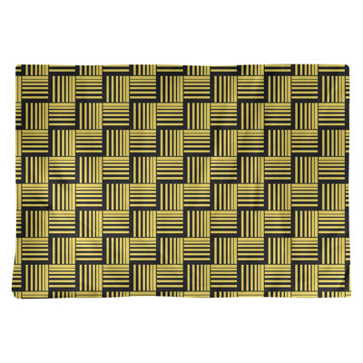 Jaya Polyester Geometric Rectangle Placemat