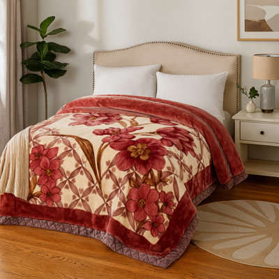 Plush Fleece Blanket – All-Year Warm, Soft & Cozy 
