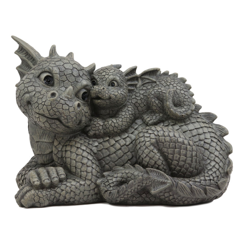 Figurine de famille dragon fantaisiste Ide