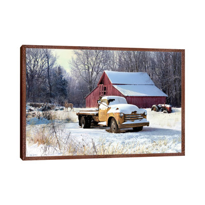 Winter Truck - Print on Canvas