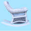 Chaise berçante pour enfant avec coussin-10336201-10336202