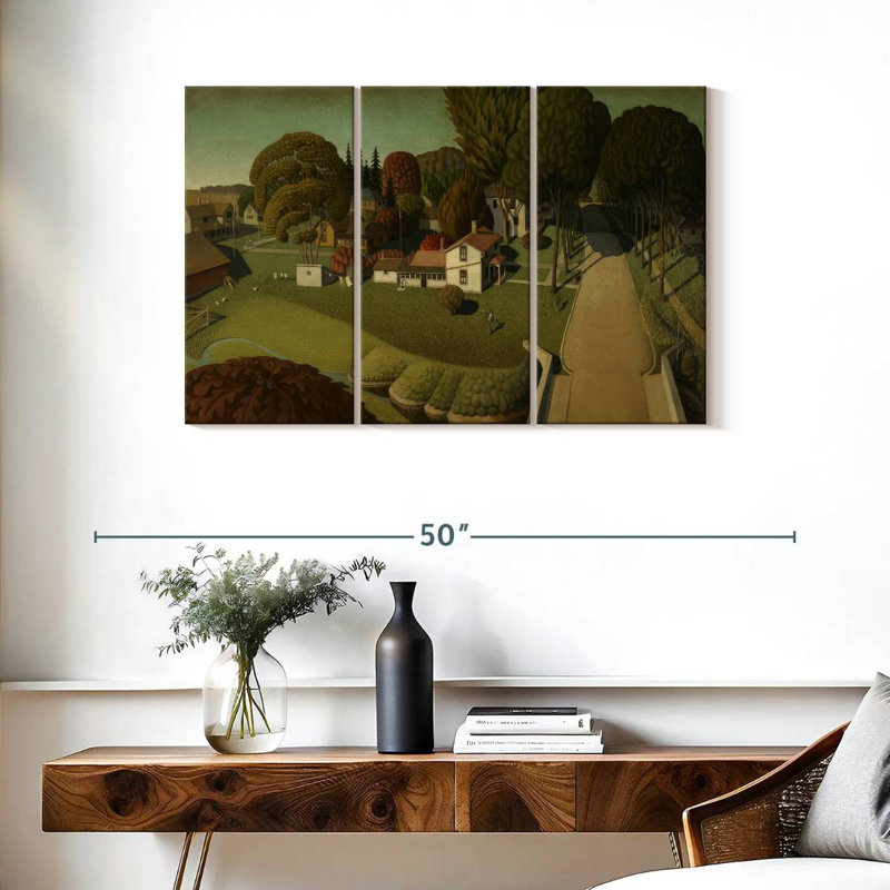 Alvord The Birthplace Of Herbert Hoover, 24" H x 38" W