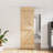 Vidaxl Sliding Door With Hardware Set Solid Wood Pine-112703635-112703648