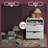 24" Fluted Nightstand with Charging Station, Wooden End Table with 2 Drawers Storage, Curved Profile Design, Modern Bedside Cabinet for Bedroom Living Room-1744628699