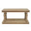 Table basse rectangulaire à 2 niveaux 36x18x18 "