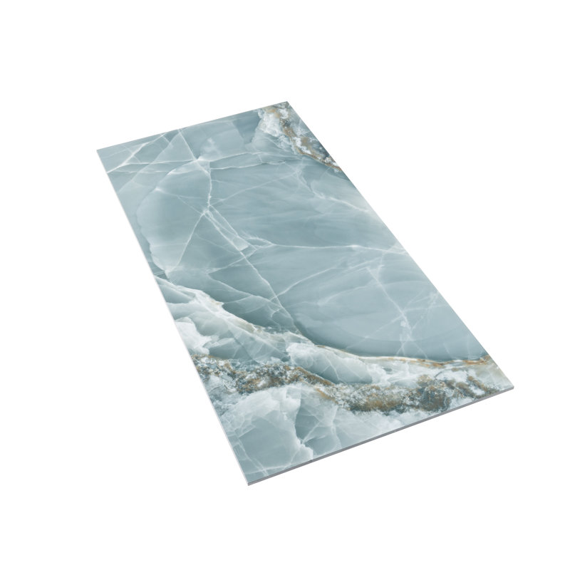 Splendor 24'' W x 48'' L Porcelain Singular Tile, Green