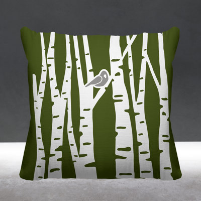 Outdoor Reversible Throw Pillow