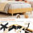 Modern Style Upholstered Twin/Full/Twin XL Daybed Frame for Kids, Twin Platform Bed with Adjustable Scallop Headboard-428272061