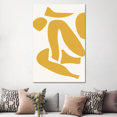 « Déconstruit jaune » par Mambo art studio-impression