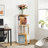 Tykirah 3 Tier Clear Floor Standing Bookshelf