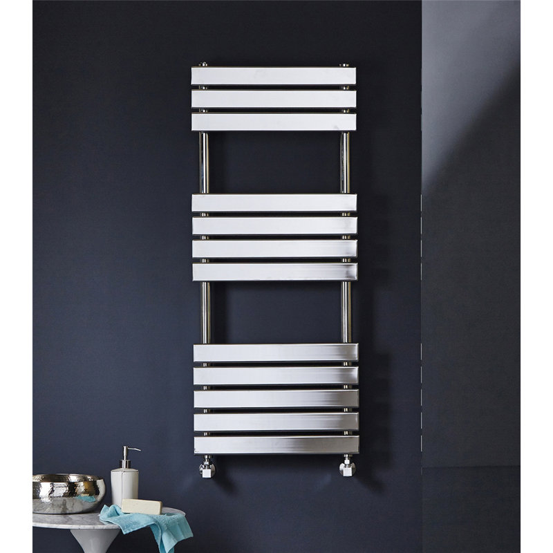 Clifton Heated Towel Rails, 120cm H x 50cm W x 7.9cm D
