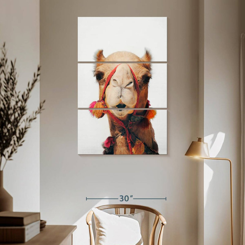 Brampt Cheeky Camel, 65" H x 42" W