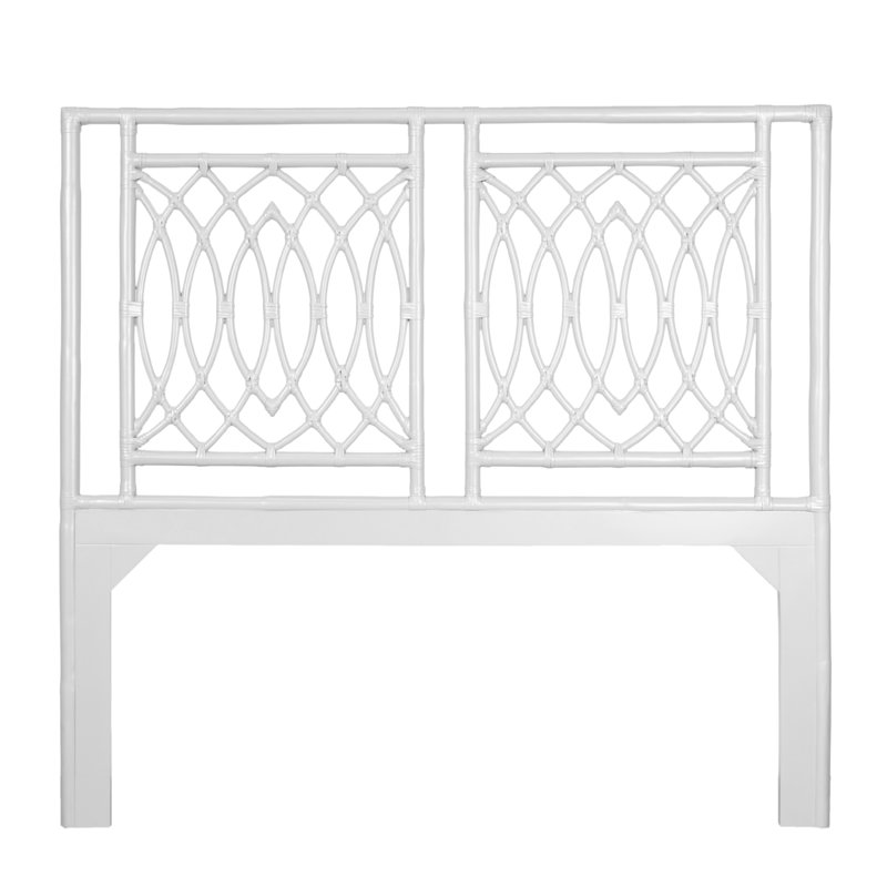 Haskins Platform Bed, Queen, White