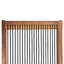 Chaise pliante en bois