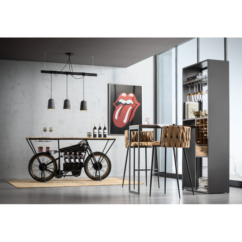 Bar Stool Cheerio Yellow
