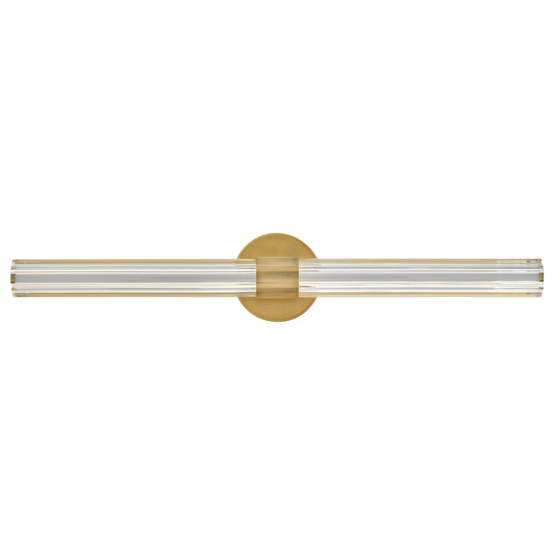 Hinkley Georgette Large Led Vanity, Lacquered Brass