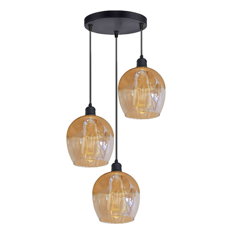 Darnette 1 - Light Gold Bell Pendant