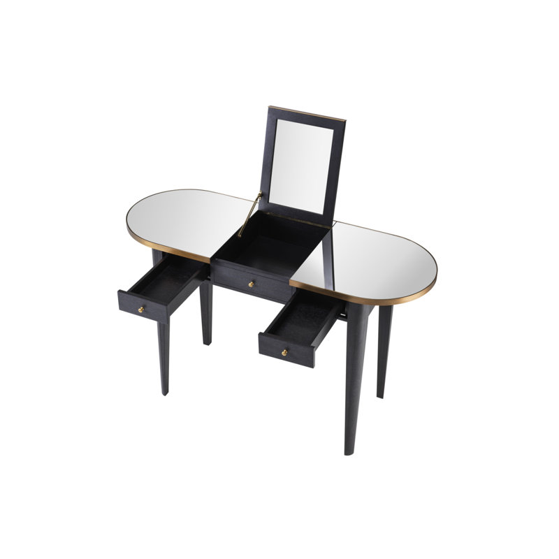 Toulouse 50'' W Glass Console Table