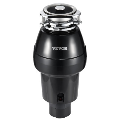 Garbage Disposal, 3/4 HP 3260RPM Continuous Feed Food Waste Disposer, 3-Bolt Mount Food Waste Grinding System with Sound Reduction, Power Cord & Splash Guard for Kitchen Sinks