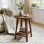 Table de bout en bois massif de 23,6 po de hauteur-2093788162