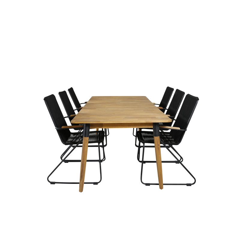 Bloxberg Solid Wood Dining Set