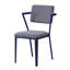 Chaise de bureau rembourrée à dossier ouvert-728041328