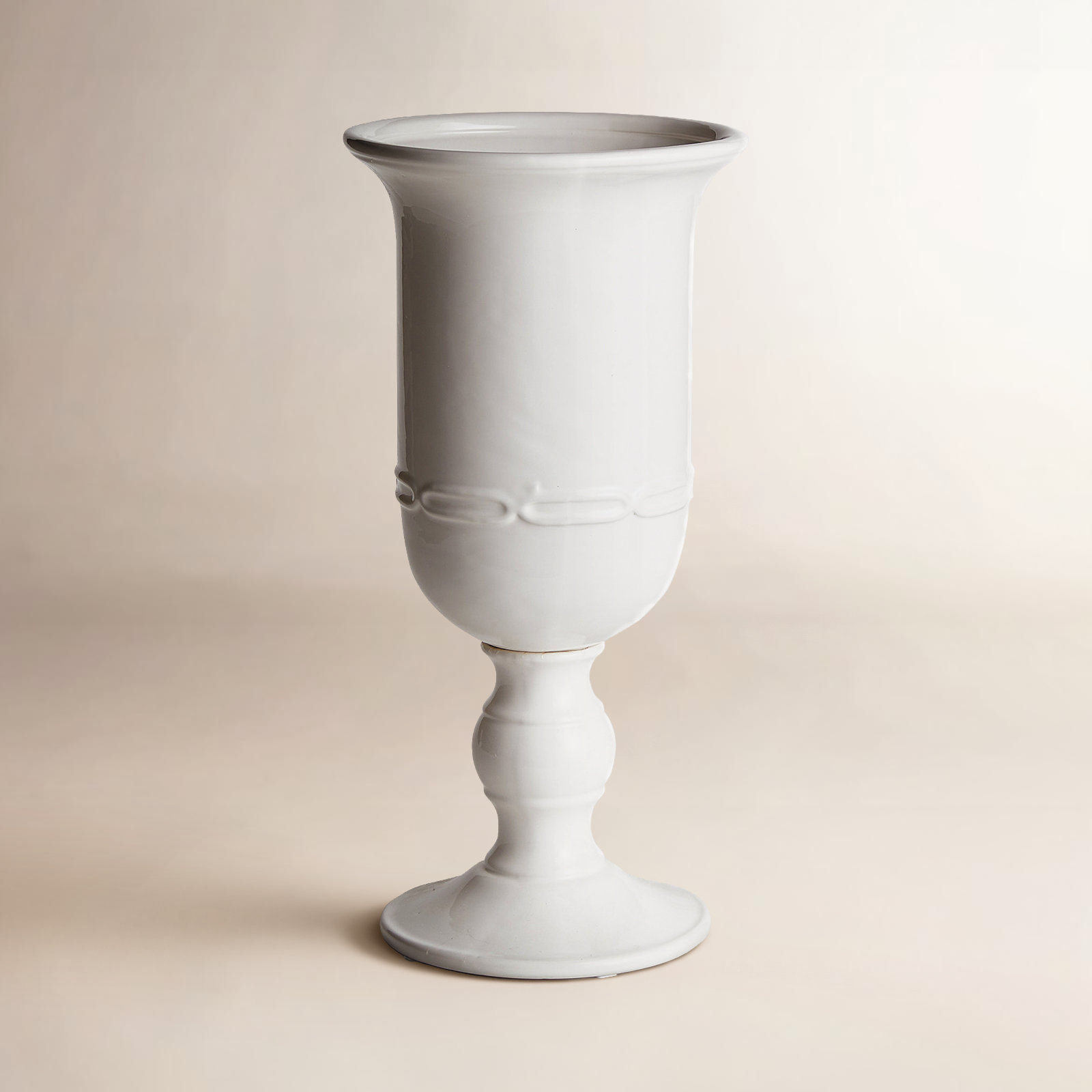Barnwell Handmade Ceramic Jar, 18" H x 9" W x 9" D