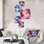 Cordaryl - ensemble abstrait d'art mural de 5