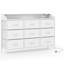 126 cm W Chest of 9 Drawers