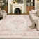 Elaine Machine Washable Oriental Area Rug with Non-Slip Backing