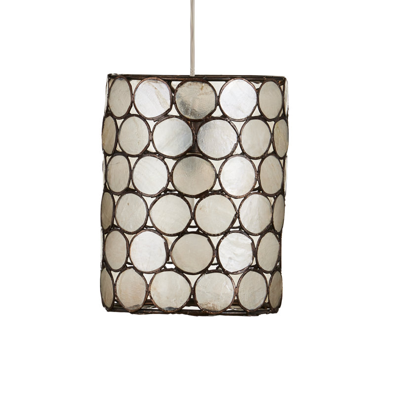 Luminaire suspendu rectangulaire 7 lumières Regatta