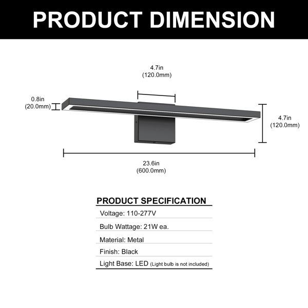 Dimensions du produit