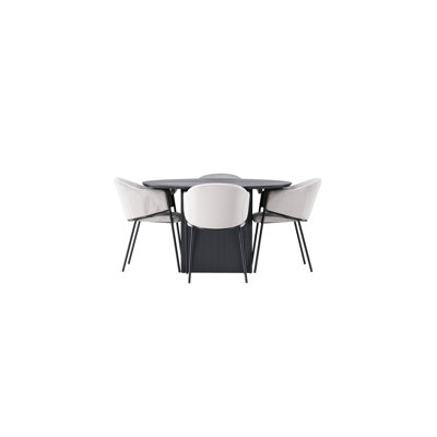Goldenray 4 - Person Dining Set