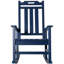 Chaise Adirondack à bascule moderne en plastique (ensemble de 2)-373663244