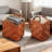 Handwoven Leather Laundry Basket With Dual Handles - Stylish Scandinavian Storage Bin For Clothes, Snacks, And Home Organization