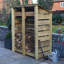 Tangier 150cm W x 74.5cm D Solid Wood Log Store-36319151