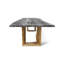 Merom Oak Solid Wood Dining Table
