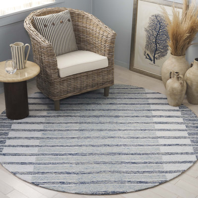 Tapis ivoire / bleu Ebony 812
