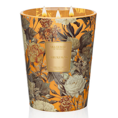  Grande bougie Patchouli Soy, 3-Wick 35oz 150H, bougie d'aromathérapie pour la méditation