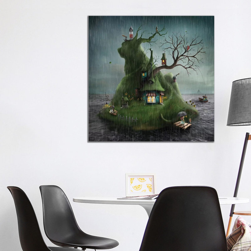 Hösten by Alexander Jansson - Wrapped Canvas Print, 93.98 cm H x 93.98 cm W x 1.91 cm D