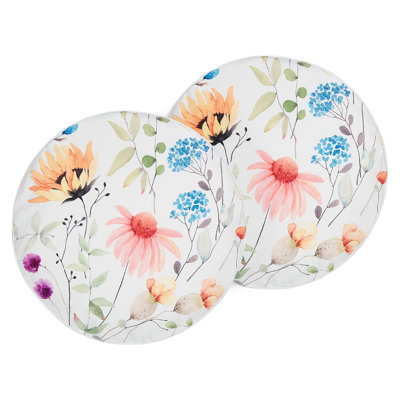 MONESI Floral Circular Cushion
