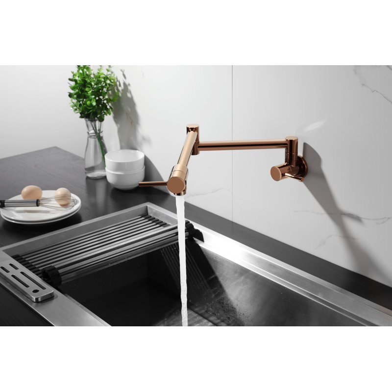 Robinet remplisseur avec accessoires, Or rose