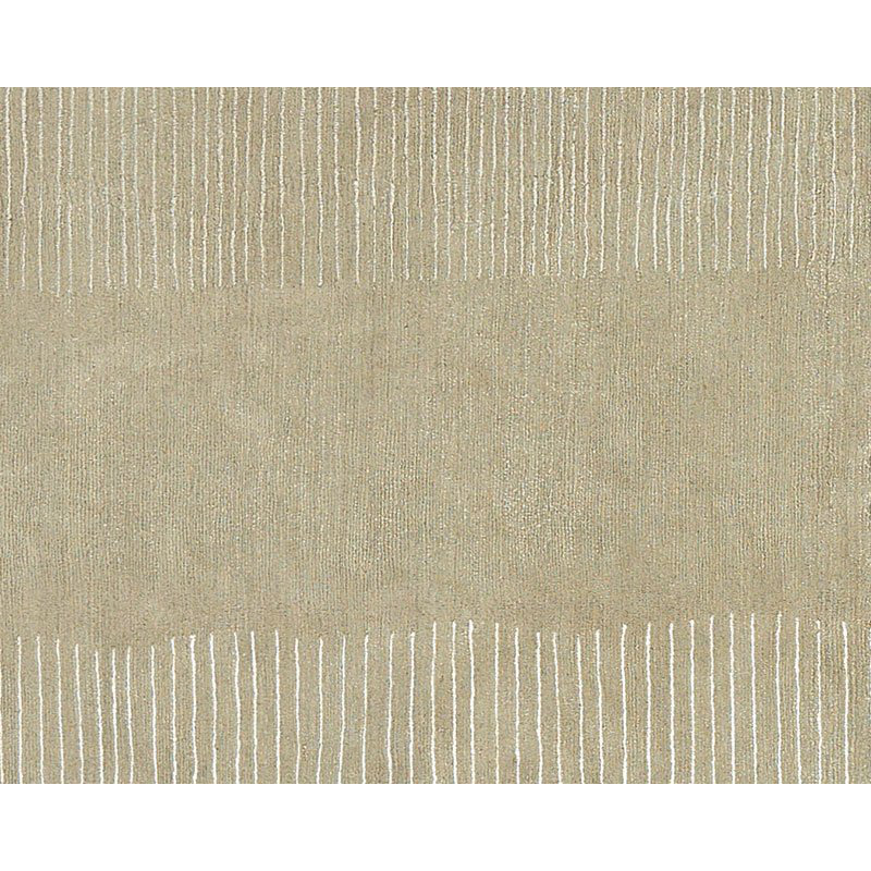 Sketch Striped Area Rug in Beige/White, Rectangle 2' x 3'