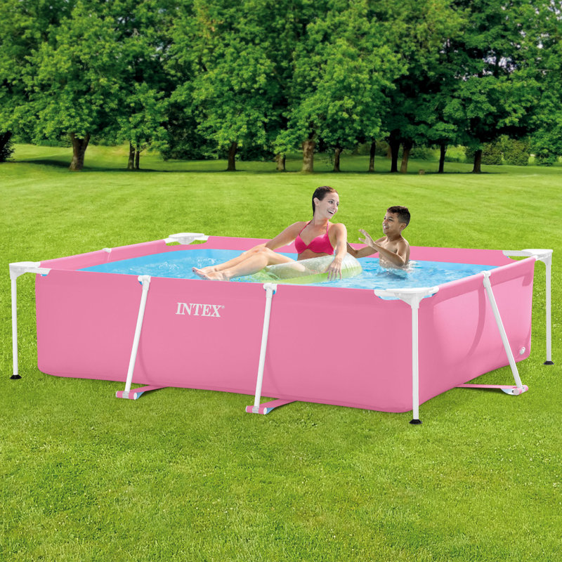 Intex 1.96ft x 7.21ft x 4.9ft Plastic Frame Set Pool