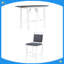 Ensemble de table de salle à manger à abattants en bois 3 pièces de haute qualité avec 2 chaises rembourrées pour petite place-129225700-129225707-129225704