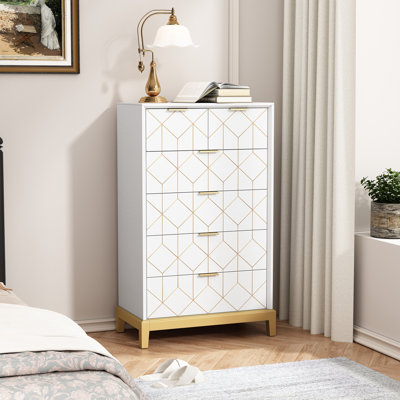 Commode 6 tiroirs Marshayla