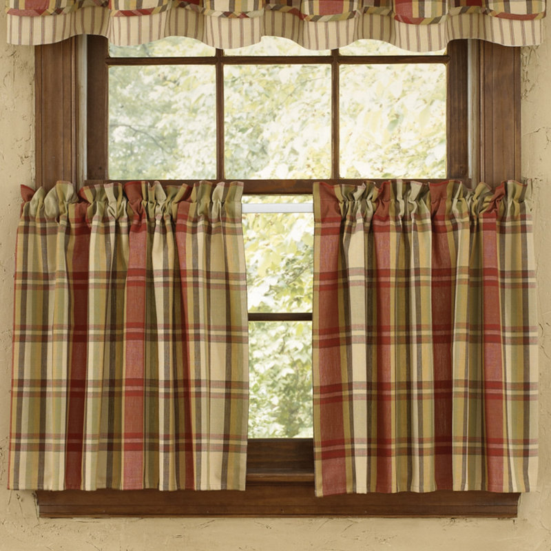 Heartfelt Window Tiers , 72"W x 36" L, Red