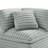 2-Piece Sofa Sectional In Plush Polyester Cord-Like Fabric